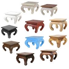Schlicht aus holz, ein bunter korbtisch, rund mit glas oder mit ecken und . Opiumtisch Opium Tisch Beistelltisch Massiv Holz Couchtisch Nachttisch Hocker Oriental Galerie