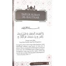 Rasa air sungai ini lebih manis daripada madu. Tafsir Al Quran Nik Abdul Aziz Nik Mat Surah Al Masad Al Nasr Al Kafirun Al Kaharhar Unma S Quun Unma Shopee Singapore