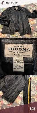 Sonoma Leather Jacket Women S Size Small Leather Jackets Women Leather Jacket Sonoma Jeans