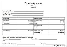 A payslip is a summary of your earnings and deductions. Salary Slip Format Doc Calendar Printable Week