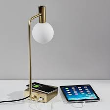 Modern Deco Led Wireless Charging Usb Task Lamp Lamp Modern Deco Task Lamps