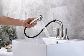 2 Handle Bathroom Sink Faucet 3 Hole