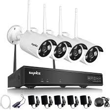 Les 2 principales normes ip pour les caméras extérieures. Sannce Kit Camera De Surveillance Sans Fil Wifi 4ch Nvr Enregistreur 4 Camera Ip 1 0 Megapixel Exterieur Vision Nocture 30m Sans Disque Dur Se 441ha0 24va