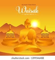 Selamat hari raya waisak 2021. Selamat Hari Raya Waisak Translation Happy Stock Vector Royalty Free 1399346408
