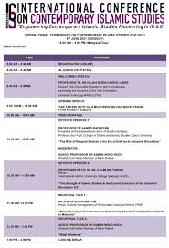 Malaysia's premier education resource guide online. Icis 2021 International Conference On Contemporary Islamic Studies