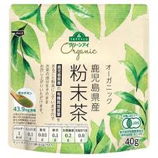 おうちでイオン イオンネットスーパー トップバリュ グリーンアイ オーガニック 鹿児島県産茶葉使用 粉末茶 40g