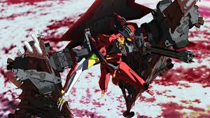 Asuka langley soryu eva unit 2. Eva 02 Evangelion 3 0 1056x594 Wallpaper Teahub Io