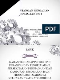 Menerajui perancangan program dan projek untuk mencapai visi mada. Pengajian Perniagaan 946