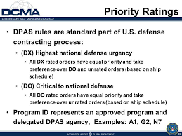 Defense Priorities And Allocations System Dpas Training