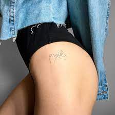 Bow Tattoos On Back Of Legs Meaning Tattoosonback Tattoo Set Temporary Tattoo Hip Tattoos Women