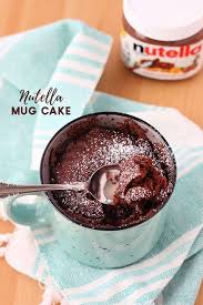 Nutella Mug Cake Recipe The Best Nutella Mug Cake Recipe You Will Find This Recipe Has Minimal Ingredients Nutella Mug Cake Mug Cake Microwave Mug Recipes
