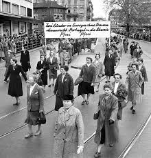 50 jahre frauenstimmrecht in der schweiz! Der Lange Weg Zum Frauenstimmrecht Nzz