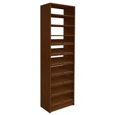 Check spelling or type a new query. Modifi 15 In D X 15 In W X 84 In H Utility Tower And Melamine Closet System Kit In Mocha B151584 Mg The Home Depot Wood Closet Systems Closet System Shoe Storage Tower