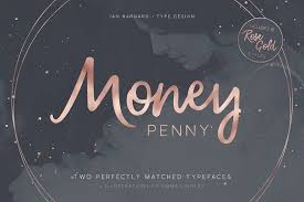 money penny script sans money penny typeface cool fonts