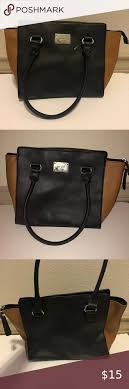Nine West Black And Brown Purse Women S Nine West Shoulder Bag Purse Nine West Black Brown Shoulder Bag Zipper Opening And Closure Inside One In 2020 Brown Shoulder Bag Shoulder Bag Purses And Bags