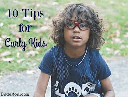 If my husband can create. Caring For Your Curly Hair Kids