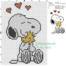 Go cross stitch crazy with our huge selection of free cross stitch patterns! Snoopy And Woodstock Free Cartoons Cross Stitch Pattern 60x83 4 Colors Free Cross Stitc Disney Cross Stitch Cross Stitch Patterns Cross Stitch