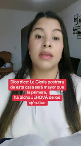 La gloria postrera según Hageo 2:8-9