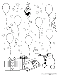Supercoloring.com is a super fun for all ages: Olaf Head Is A Balloon Colouring Page Coloring Pages Printable