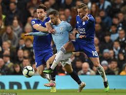 As is harvey barnes who has a wide smile on his face as he speaks to itv. Manchester City 1 0 Leicester Captain Kompany Nets Stunning Strike Daily Mail Online