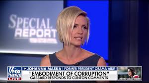 Aide and press professional to president barack obama. Johanna Maska On Special Report With Bret Baier Youtube
