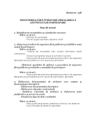 Negociere fara publicare anunt pasi de urmat. Formular Nr 15e Pasi De Urmat Negocierea Fara Anunt