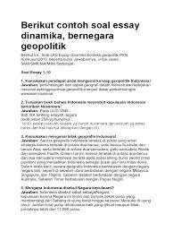 Maybe you would like to learn more about one of these? Contoh Soal Essay Mitigasi Bencana Dan Jawabannya