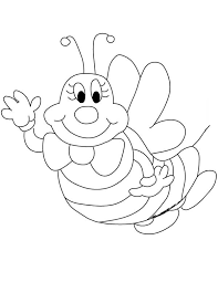 Search through 623,989 free printable colorings at getcolorings. Friendly Bumblebee Say Hi Coloring Page Download Print Online Coloring Pages For Free Color Nimbus