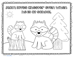 The kissing hand resource set. Free Printable For The Kissing Hand Wise Owl Factory