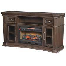 Home Decorators Collection Oak Park 60 In Freestanding Electric Fireplace Tv Stand In Coffee Wsfp60echd 37 The Home Depot Fireplace Tv Stand Electric Fireplace Tv Stand Electric Fireplace Entertainment Center