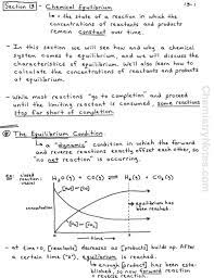 Chemical Equilibrium Notes And Ice Method Chemistry Notes Engineering Notes Chemistry Basics