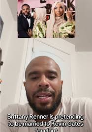 Keving Gates Is Faking A Marriage With Brittany Renner For Clout 🤔  #kevingates #brittanyrenner #djakademiks #theshaderoom #realitytv  #basketballwives #tmz #clubshayshay #drinkchamps