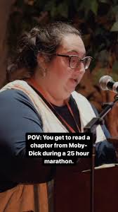 This could be you 🐋, We’re now accepting applications for readers of our  27th annual Moby-Dick Marathon!, On January 3-5 , 2025, join hundreds of  Herman Melville fans and read “Moby-Dick” in a 25 hour ...