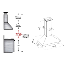 Zline Wall Mount Range Hood In Durasnow Stainless Steel 8kl3s Wall Mount Range Hood Range Hood Plywood Boat Plans