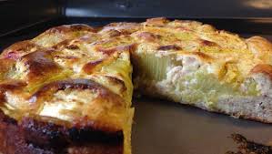 Saftiger Rhabarber Kuchen Paleo360 De Rezept Rhabarberkuchen Rezepte Rhabarber