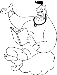 Maybe you would like to learn more about one of these? Genie Reading Coloring Page Free Printable Coloring Pages For Kids