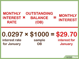 A percentage (for example, 3%) of the balance you owe. 5 Ways To Calculate Credit Card Interest Wikihow