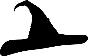 Witch Hat Silhouette Witch Hat Silhouette Halloween Silhouettes Witch Silhouette Black Witch Hat