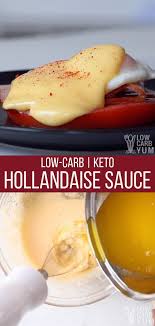 A Quick And Easy Keto Hollandaise Sauce To Serve Over Low Carb Egg Recipes And More It Can Even Be Us Egg And Grapefruit Diet Low Carb Vegetables Low Carb Yum