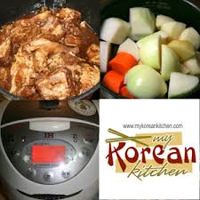 The first time jacky made this pressure cooker ribs recipe, i was out enjoying dinner with my best friends. Pressure Cooker Pork Ribs Dwaeji Galbi Jjim My Korean Kitchen
