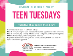 The latest tweets from @tittytuesday9 Teen Tuesday Berks County Public Libraries