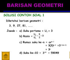 Maybe you would like to learn more about one of these? Barisan Geometri Pengertian Contoh Contoh Soal Soal Penyeleseian Barisan Geometri Row Of Mathematical Geometry Berbagaireviews Com
