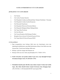 Ctr bagi pegawai yang dilantik sebagai jurulatih plkn. 14 Contoh Surat Cuti Tanpa Rekod Isteri Bersalin Kumpulan Contoh Surat