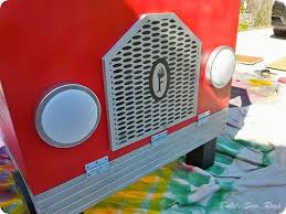 Sturdy construction with mdf and rubber wood materials. Build Sew Reap Fire Truck Toddler Bed
