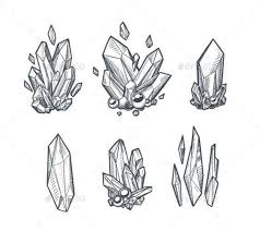 Pin By Kelly Benson On Art Crystal Drawing Line Art Design Gem Drawing