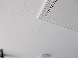 Drywall cracks aren't a problem you can just the walls in your home should be constructed such that the internal structure handles most of the for example, some construction crews use drywall compound to create a textured ceiling, but that. What Causes Drywall Cracks In The Ceilings And Walls Of A House