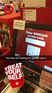 No matter whatever the brand is, you can always sell it on gift card note: Yay Guest Get To Type The Access Code Target