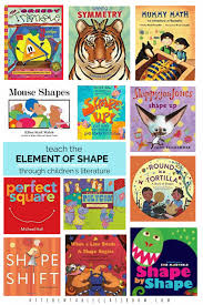 They can learn to recognize and identify the square, triangle, rectangle, circle, diamond, star, oval, and heart. Art Books For Kids Teach The Elements Of Art Through Books The Kitchen Table Classroom