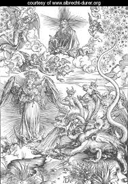 The Revelation Of St John 10 The Woman Clothed With The Sun And The Seven Headed Dragon Albrecht Durer Www Albrech Albrecht Durer Albrecht Durer Woodcut