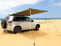 Rhino Rack Sunseeker Vehicle Awning Pickup Truck Accessories Van Conversion For Camping Roof Top Tent